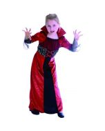 Déguisement fille vampire rouge - Taille 7/9 ans