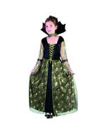 Déguisement fille araignée vert luxe - Taille 10/12 ans