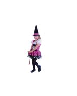 Costume fille jolie sorcière - Taille 7/9 ans