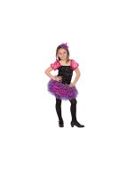 Costume fille sorcière lilas - Taille 7/9 ans