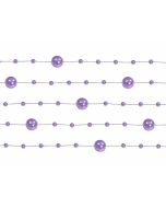 Guirlande de perles 1m30 – lilas