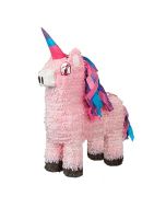 Piñata licorne rose