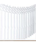 Guirlande de franges blanches à prix discount