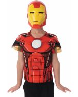 Plastron enfant 3D Iron Man – Taille 8/10 ans