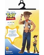 Déguisement Woody - Toy Story - Taille 3/4 ans
