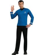 Costume homme Sweat Star Trek bleu L