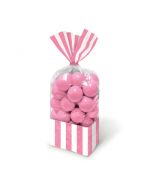 Lot 10 sacs confiseries - candy bar rose