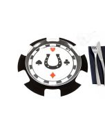 Lot 2 sets de table Casino 30 cm 