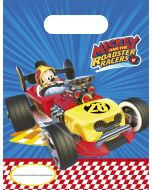 6 Sacs cadeaux Mickey Roadster Racers