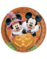 8 assiettes Ø 23 cm - Mickey Halloween