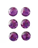 10 diamants violets - Ø 2 cm