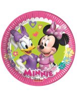 8 Assiettes Minnie et Daisy - 20 cm