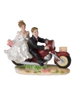 Sujets mariés moto