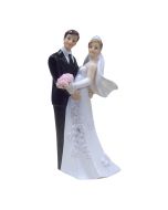 Figurine mariés enlacés