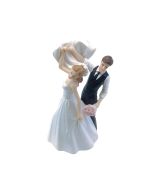 Figurine mariés danse
