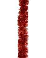 Guirlande de Noël chenille multi brins - rouge