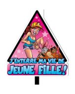 Pancarte – Enterrement de vie de jeune fille