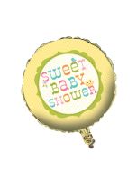 Ballon hélium hibou baby-shower