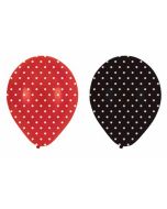 6 ballons coccinelle