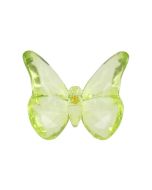 10 Perles papillons verts