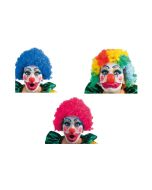 Perruque de clown - multicolore