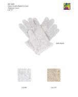 Gants crochet enfants PM - écru