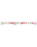 Guirlande Happy birthday princesses disney