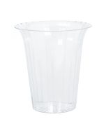 Récipient cylindrique en plastique 14 cm