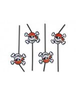 8 Pailles Jolly Roger