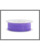 Ruban organdi 19 mm - lilas