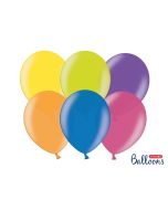 10 ballons latex multicolores