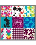 Serviettes Mickey Patchwork - x20