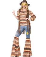 Déguisement femme Hippie - Taille XL