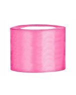 Ruban satin rose – 50 mm x 25 m