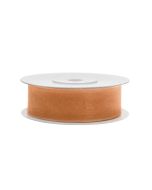 Ruban soie 19 mm - orange