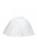 Tutu en tissu blanc