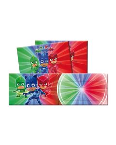 6 invitations anniversaire Pyjamasques