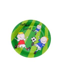 6 assiettes football