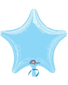 Ballon Hélium étoile - Bleu Pâle !