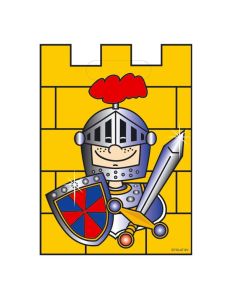 8 sacs de fête anniversaire Chevalier