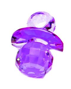 Bijoux tétine - lilas