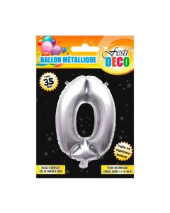 ballon chiffre 0