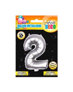ballon chiffre 2