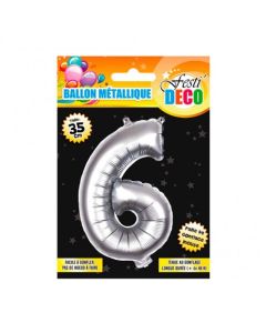 ballon chiffre 6