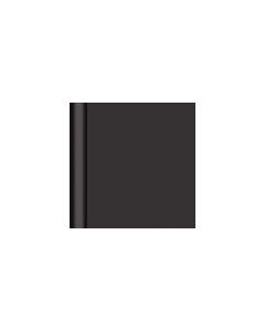 Nappe en rouleau papier damassé 6 x 1.18 m noir "Gappy"