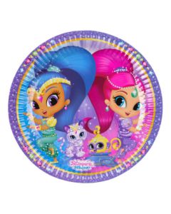 8 assiettes shimer et shine