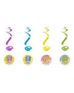 4 suspensions spirales 18 ans