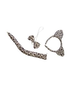 Set accessoires léopard