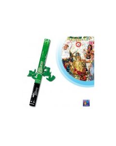 Canon à air comprimé serpentin - vert