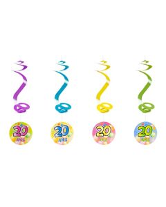 4 suspensions spirales 20 ans